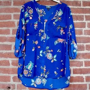 Portofino Zip-Front Dress Shirt